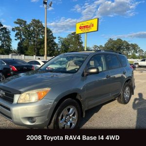 2008 Toyota RAV4 Base I4 4WD