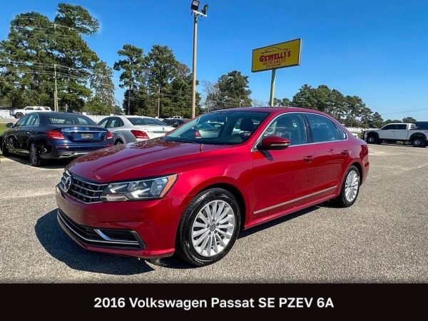 2016 Volkswagen Passat SE PZEV 6A