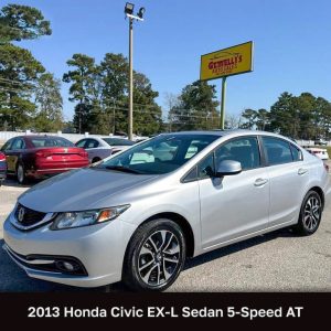 2013 Honda Civic EX-L Sedan 5-Speed AT