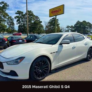 2015 Maserati Ghibli S Q4