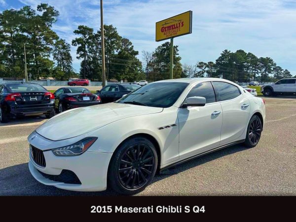 2015 Maserati Ghibli S Q4