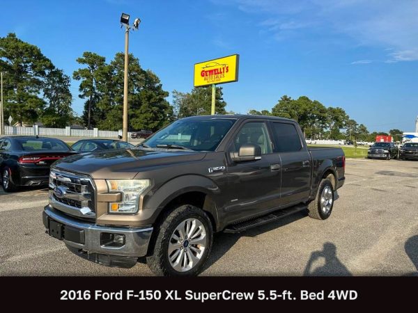 2016 Ford F-150 XL SuperCrew 5.5-ft. Bed 4WD